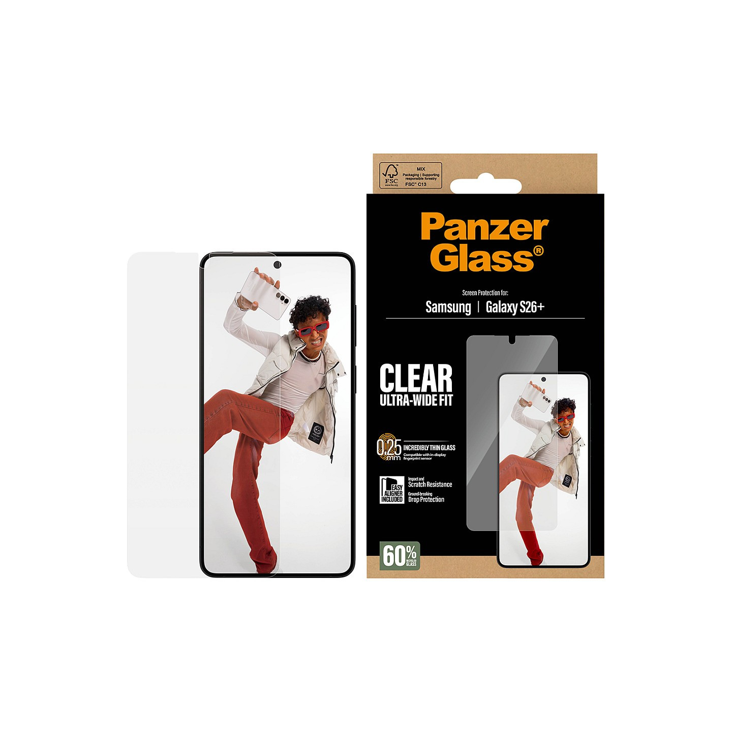 PanzerGlass Screen Protector Galaxy S26+ EasyAligner — Buy in Cyprus with Fast Delivery