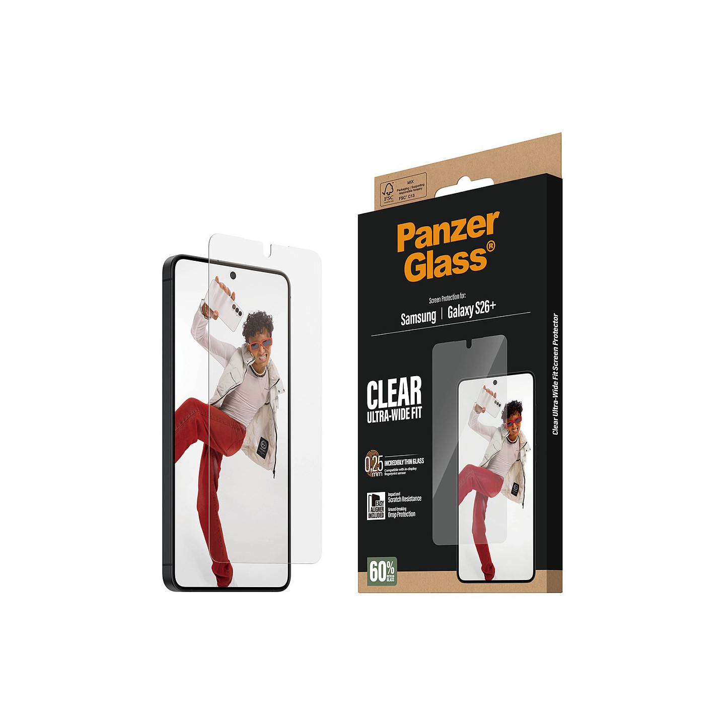 PanzerGlass Screen Protector Galaxy S26+ EasyAligner — Buy in Cyprus with Fast Delivery