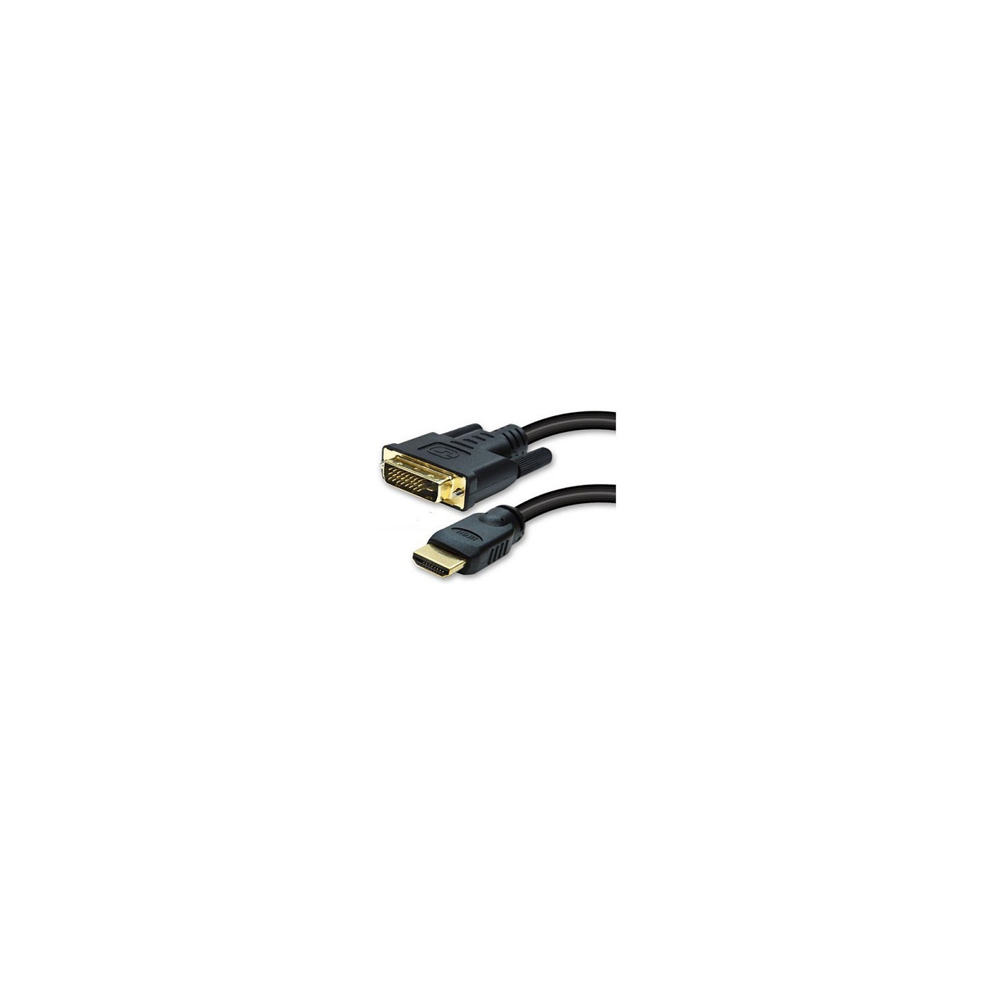 DVI-D 24+1 to HDMI (ST-ST) 2m Adapterkabel Schwarz — Buy in Cyprus with Fast Delivery