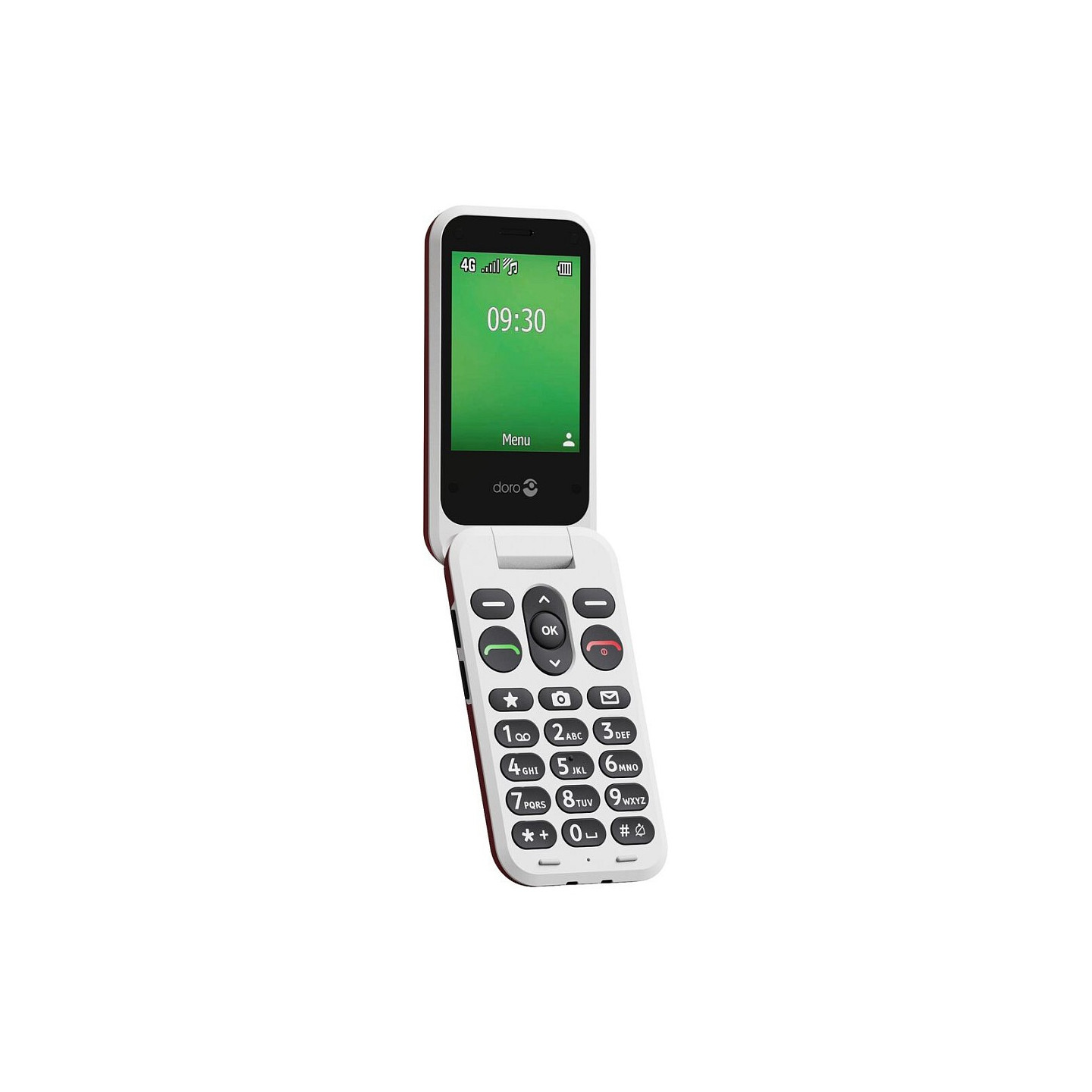 Doro Leva E30 LTE red — Buy in Cyprus with Fast Delivery