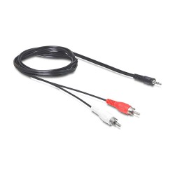 Audio Klinke 3.5mm- to 2xCinch 1.5m — Buy in Cyprus with Fast Delivery