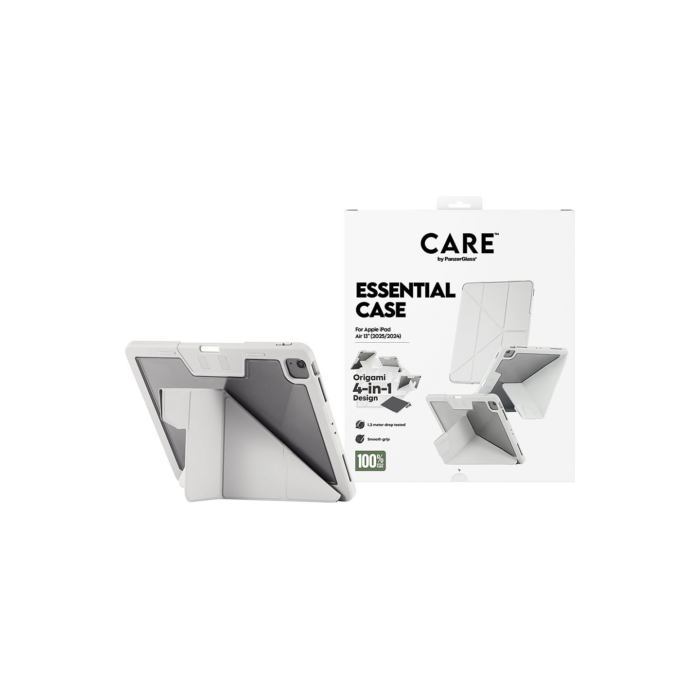 PanzerGlass CARE TPU Essential Case Light Grey iPad Air 13' (2024-2025) — Buy in Cyprus with Fast Delivery