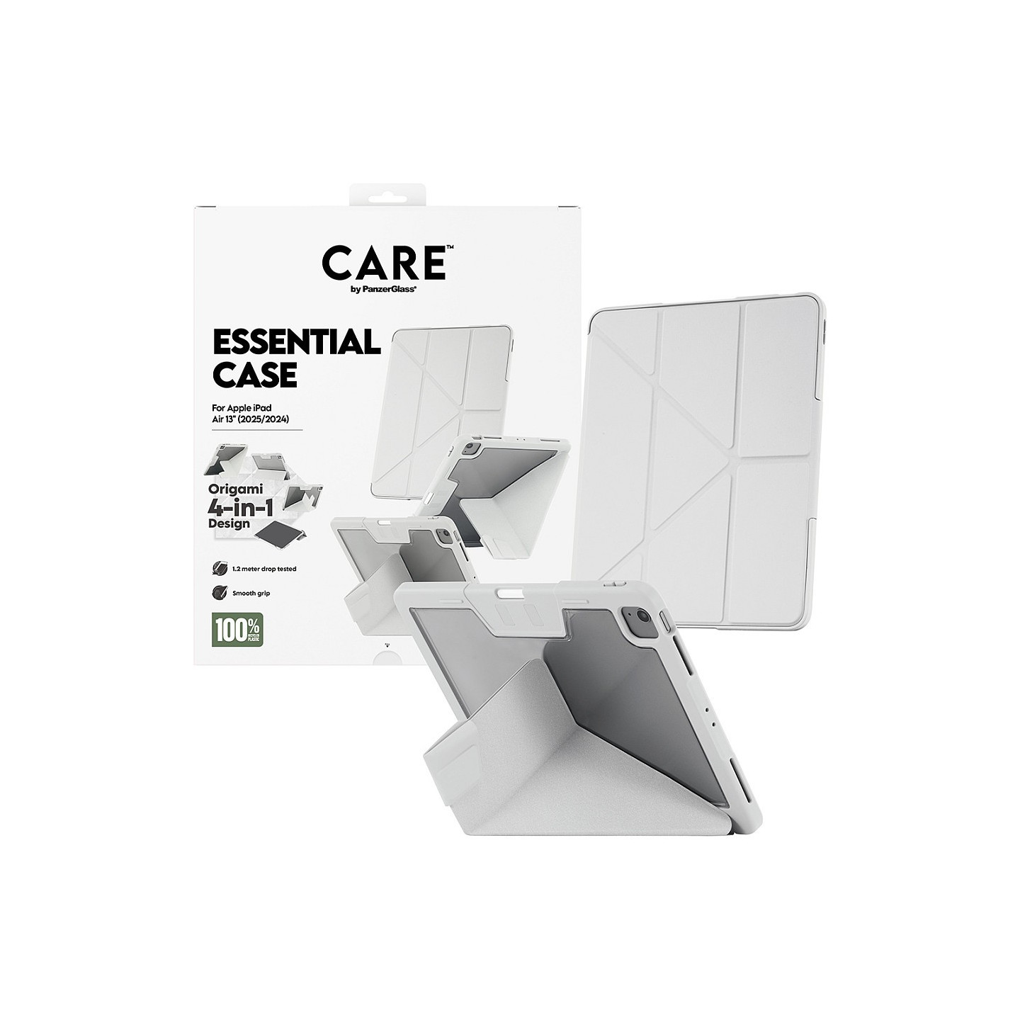 PanzerGlass CARE TPU Essential Case Light Grey iPad Air 13' (2024-2025) — Buy in Cyprus with Fast Delivery