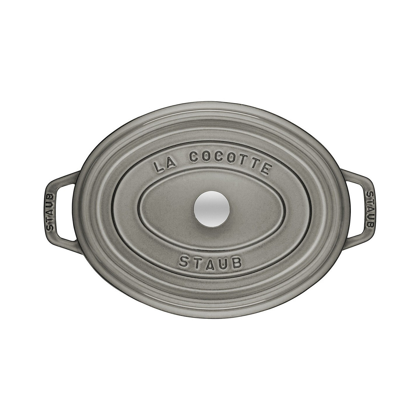 Staub La Cocotte 29cm oval Graphit-grau. Gusseisen — Buy in Cyprus with Fast Delivery