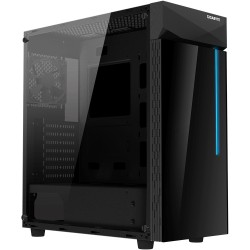 Buy GIGABYTE C200G Midi Tower Case - GB-C200G - Black, ATX/mATX/Mini-ITX, Temper... in Cyprus, Nicosia, Limassol, Larnaka, Pafos