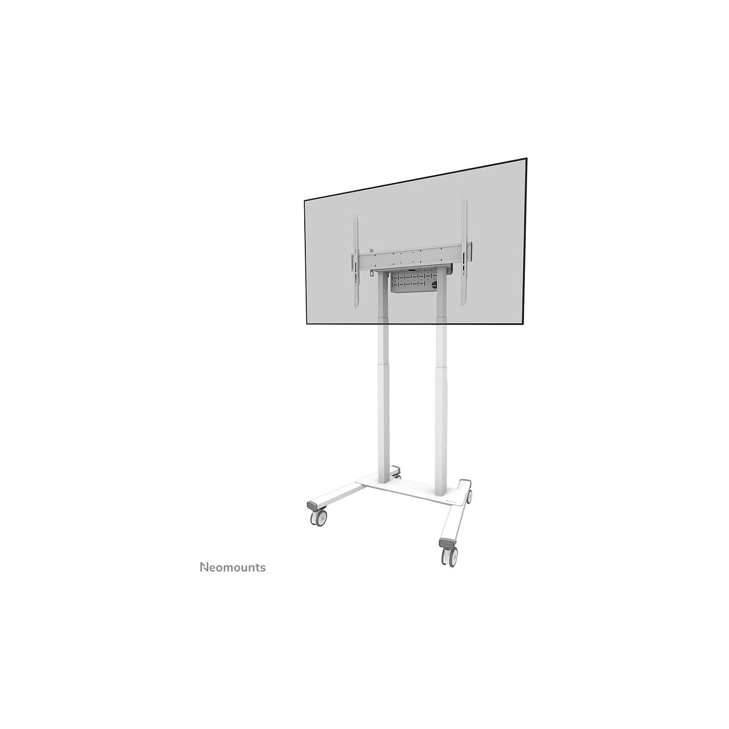Neomounts FL55-875WH1 motorisierter Bodenständer für 55-100' Bildschirme - Weiß — Buy in Cyprus with Fast Delivery