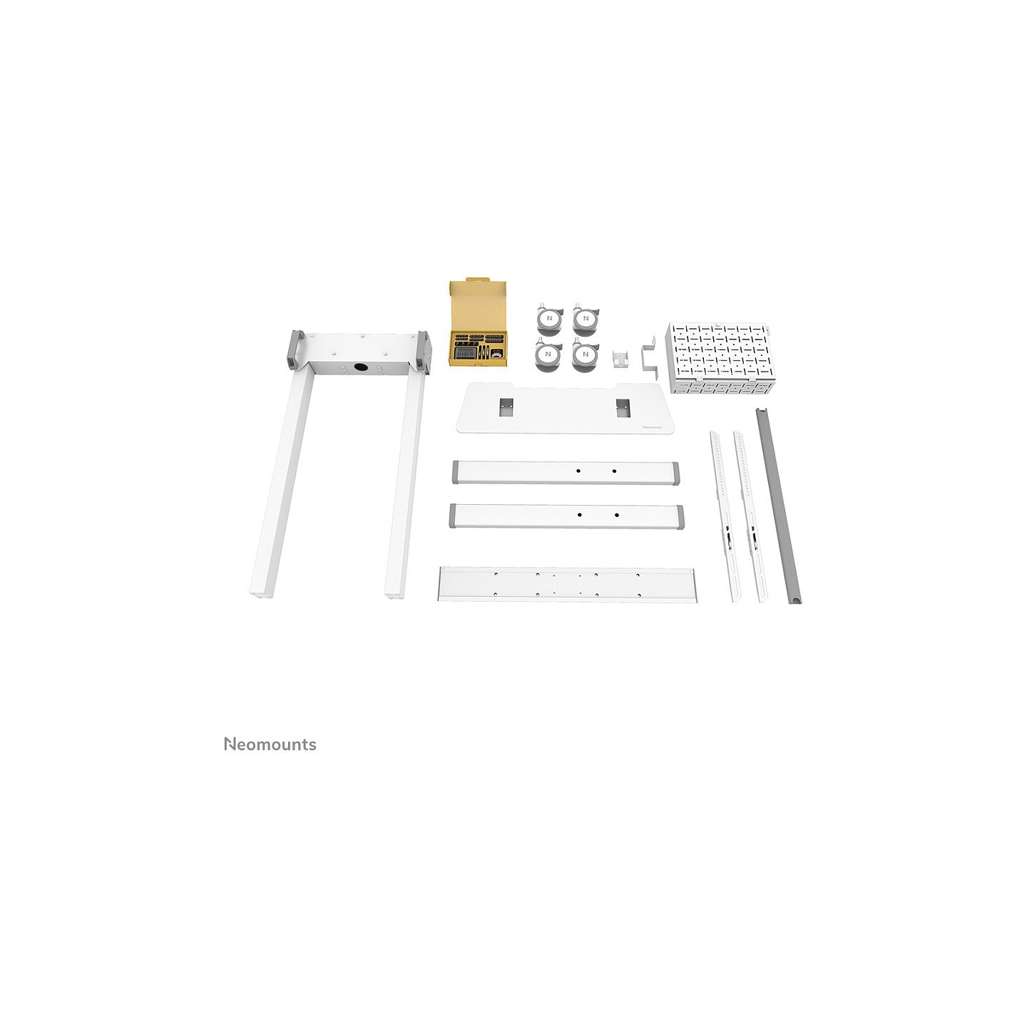 Neomounts FL55-875WH1 motorisierter Bodenständer für 55-100' Bildschirme - Weiß — Buy in Cyprus with Fast Delivery