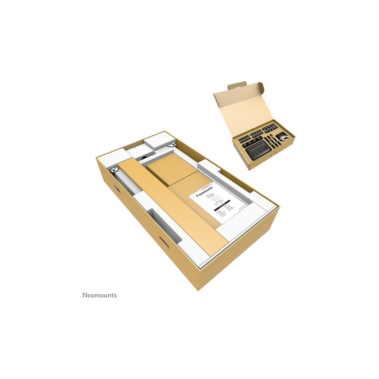 Neomounts FL55-875WH1 motorisierter Bodenständer für 55-100' Bildschirme - Weiß — Buy in Cyprus with Fast Delivery
