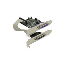 PCI Express x1 Karte zu 2 x Parallel — Buy in Cyprus with Fast Delivery