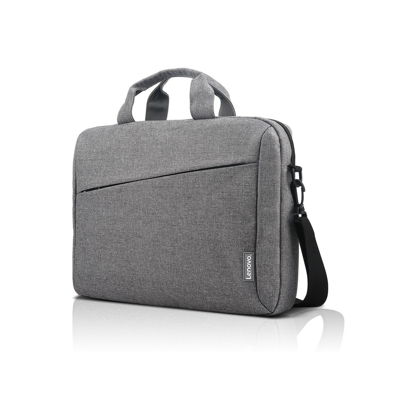 Lenovo Casual Toploader T210 15.6" Laptop Bag – Grey Water-Repellent Polyester | Armenius Store