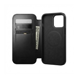 Nomad Modern Leather Folio iPhone 17 Pro Max Black Horween — Buy in Cyprus with Fast Delivery