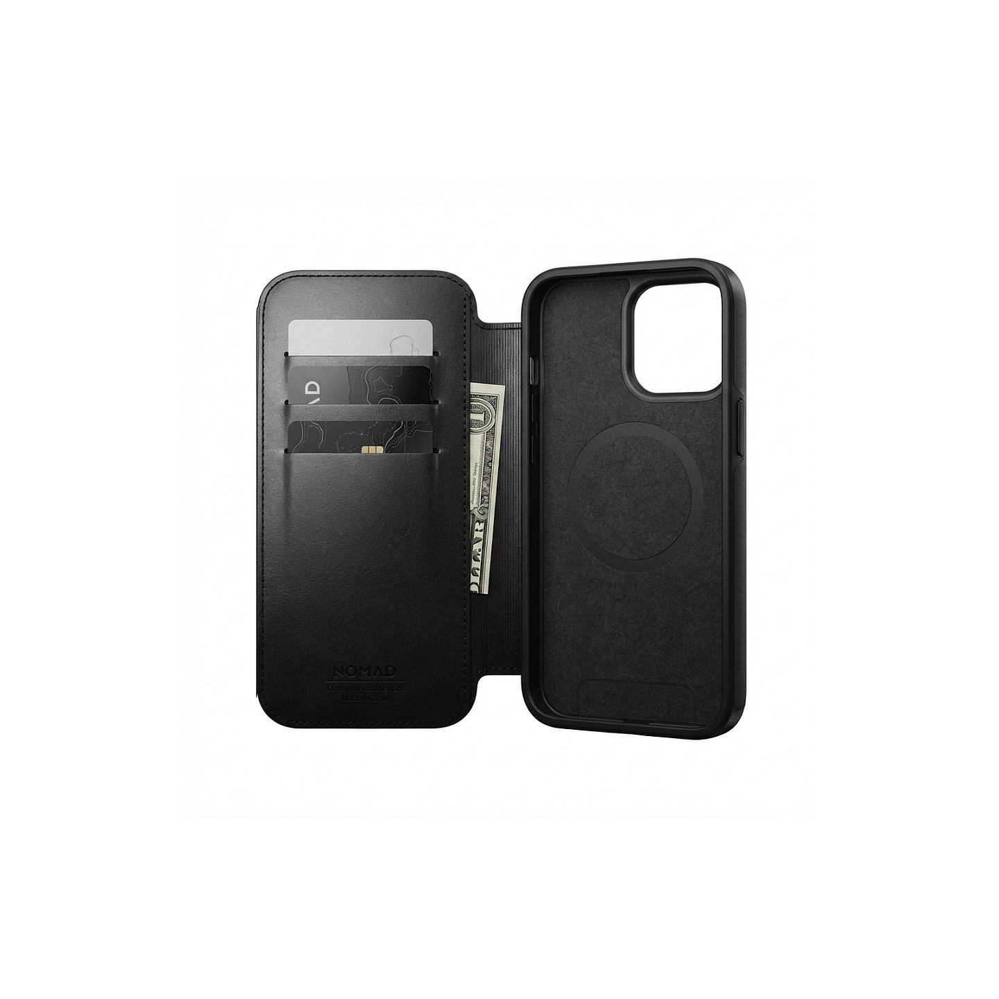 Nomad Modern Leather Folio iPhone 17 Pro Max Black Horween — Buy in Cyprus with Fast Delivery