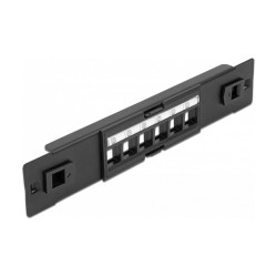 Delock 10? Keystone Patchpanel 6 Port werkzeugfrei — Buy in Cyprus with Fast Delivery