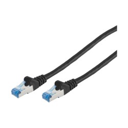 Patchkabel CAT6a RJ45 S FTP PiMF 2m Schwarz — Buy in Cyprus with Fast Delivery