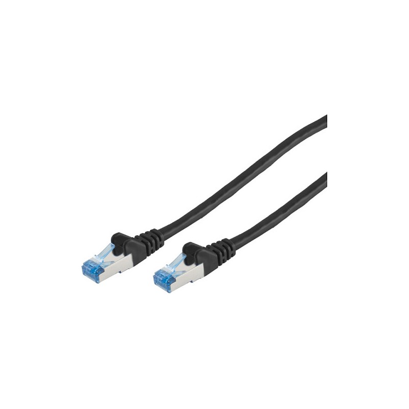 Patchkabel CAT6a RJ45 S FTP PiMF 2m Schwarz — Buy in Cyprus with Fast Delivery