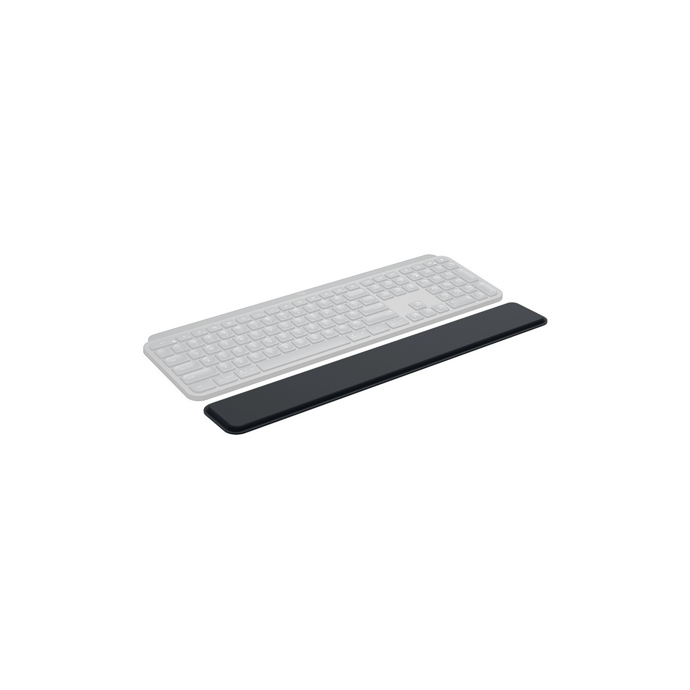 Logitech MX Palm Rest - Graphite - Keyboard Wrist Rest for MX Keys (42 x 6.4 x 0.8 cm) — Buy in Cyprus with Fast Delivery