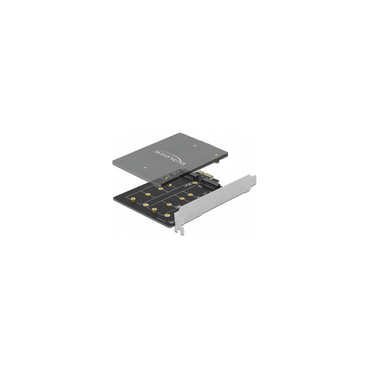 PCI Express x1 Karte zu 2 x intern M.2 Key B — Buy in Cyprus with Fast Delivery