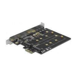 PCI Express x1 Karte zu 2 x intern M.2 Key B — Buy in Cyprus with Fast Delivery