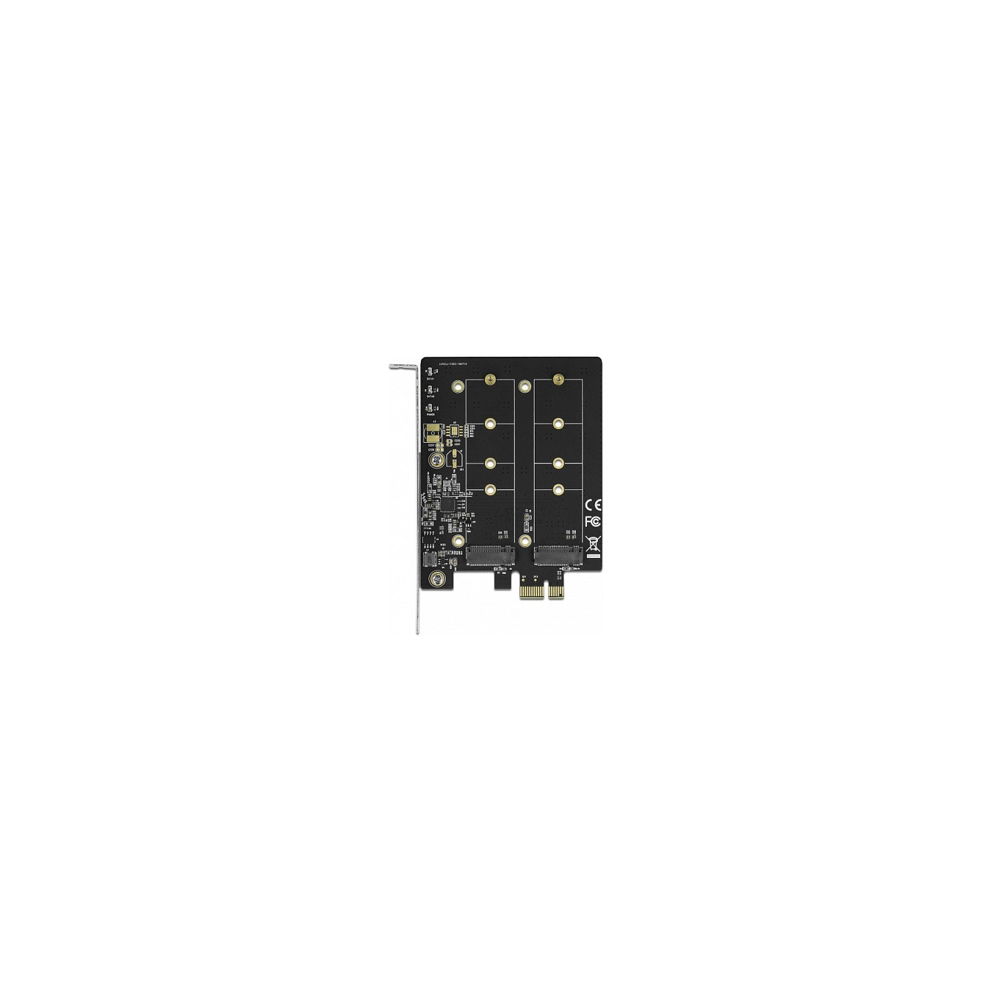 PCI Express x1 Karte zu 2 x intern M.2 Key B — Buy in Cyprus with Fast Delivery