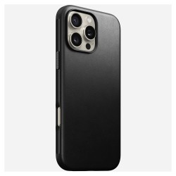 Nomad Modern Leather Case iPhone 16 Pro Max Black — Buy in Cyprus with Fast Delivery