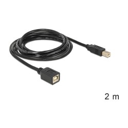 USB-Verlängerungskabel - USB Type B (W) bis USB Type B (M) - 2 m — Buy in Cyprus with Fast Delivery