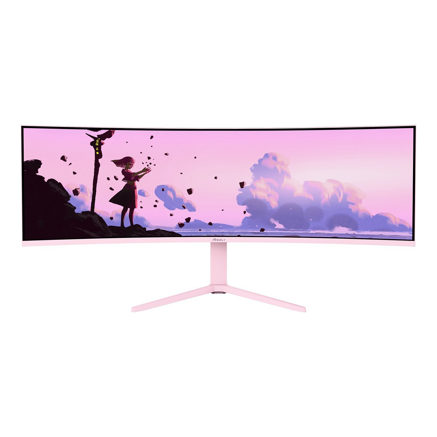 Arozzi TFT Nova 49' VA 165Hz curved pink — Buy in Cyprus with Fast Delivery
