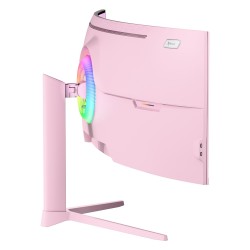 Arozzi TFT Nova 49' VA 165Hz curved pink — Buy in Cyprus with Fast Delivery