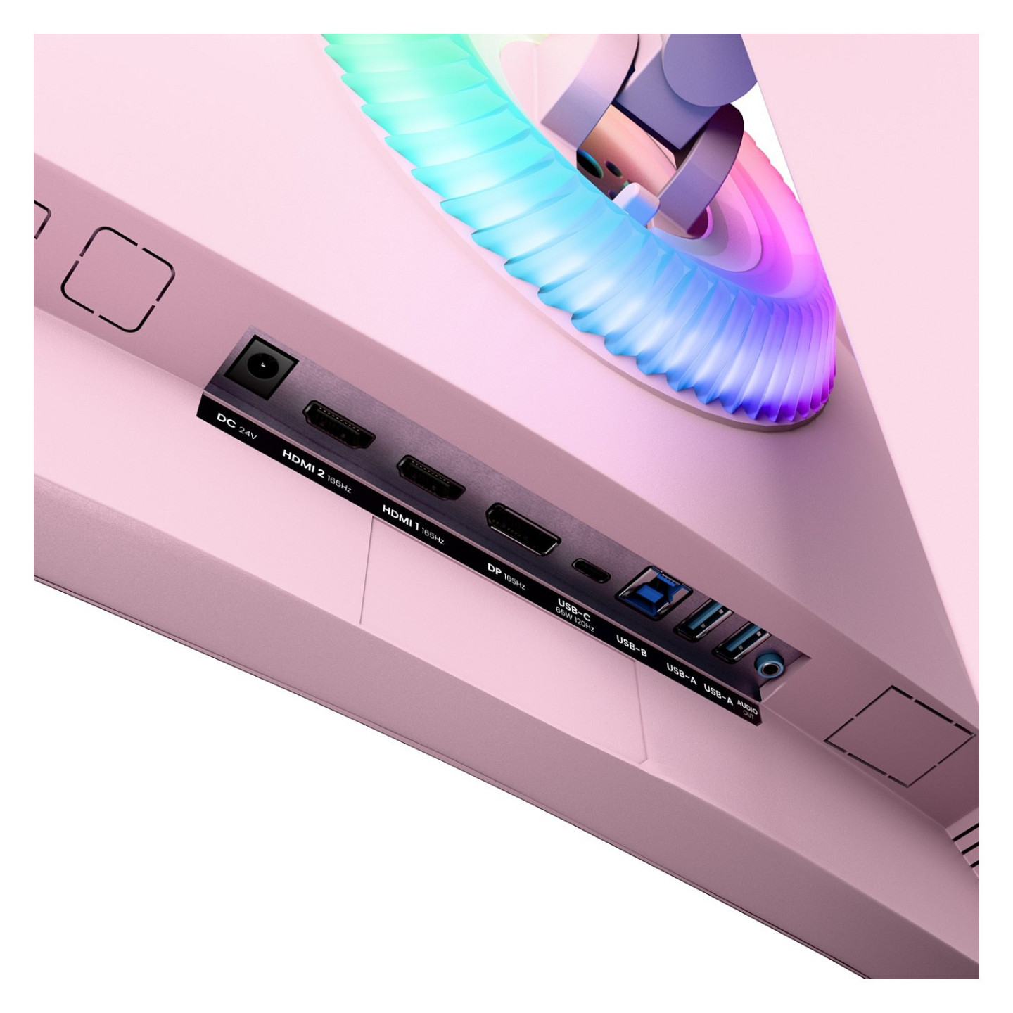 Arozzi TFT Nova 49' VA 165Hz curved pink — Buy in Cyprus with Fast Delivery