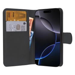 PEDEA Book Cover Classic fr Apple iPhone 16 Pro Max black — Buy in Cyprus with Fast Delivery