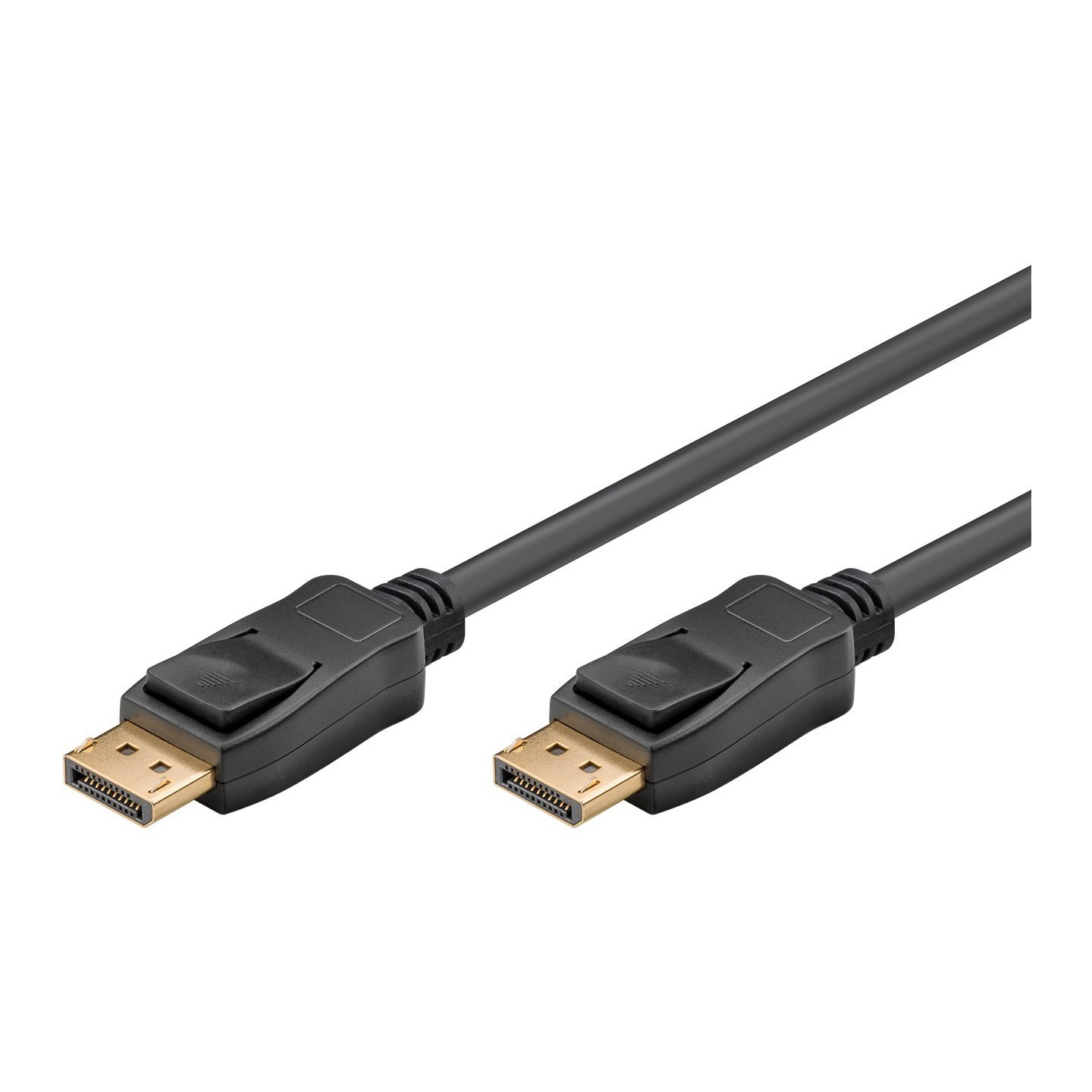 DisplayPort 1.2 (ST-ST) 2m Anschlusskabel Schwarz — Buy in Cyprus with Fast Delivery