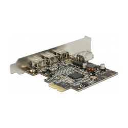 PCI Express x1 Karte to 3 x extern FireWire B + 1 x intern FireWire A — Buy in Cyprus with Fast Delivery