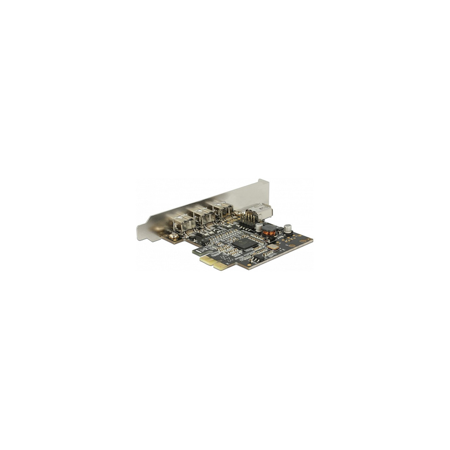 PCI Express x1 Karte to 3 x extern FireWire B + 1 x intern FireWire A — Buy in Cyprus with Fast Delivery