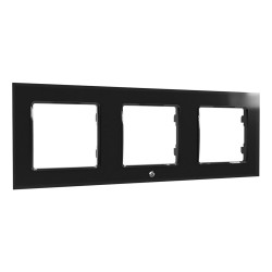 Shelly Accessories 'Wall Frame 3' Wandtaster Rahmen 3-fach Schwarz — Buy in Cyprus with Fast Delivery