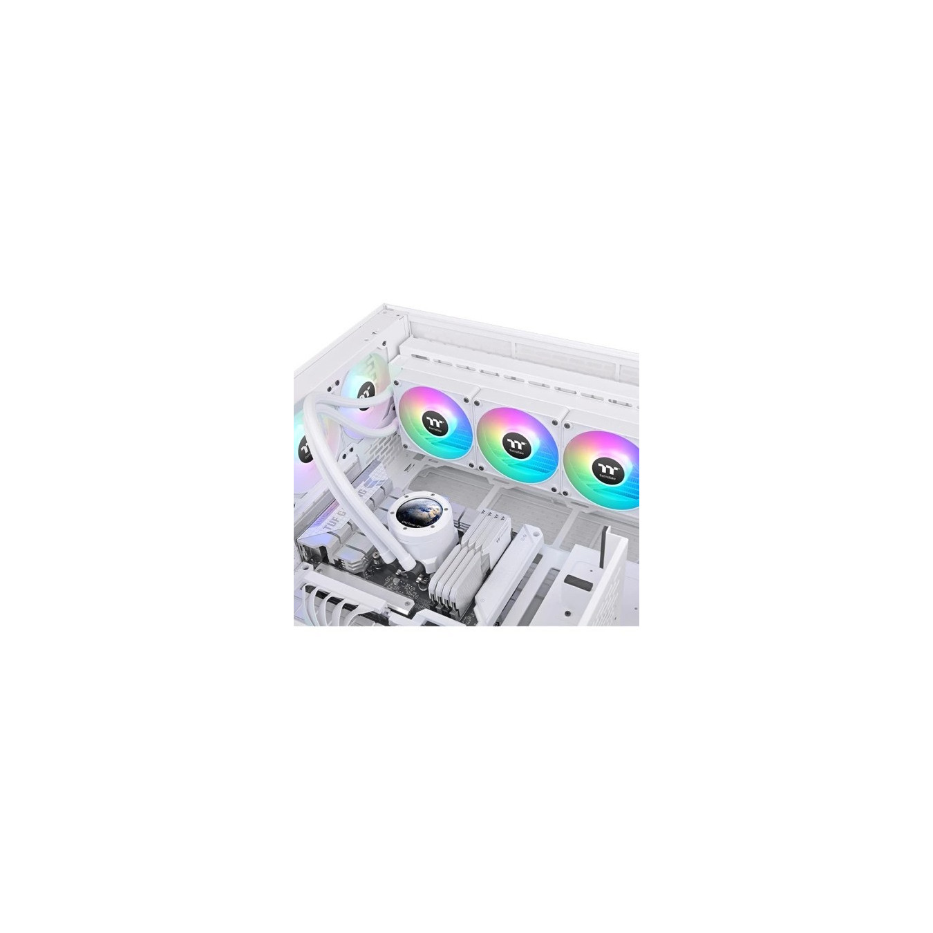 Thermaltake TH360 V2 Ultra EX ARGB - AIO Liquid Cooler 360mm - Snow (White) — Buy in Cyprus with Fast Delivery