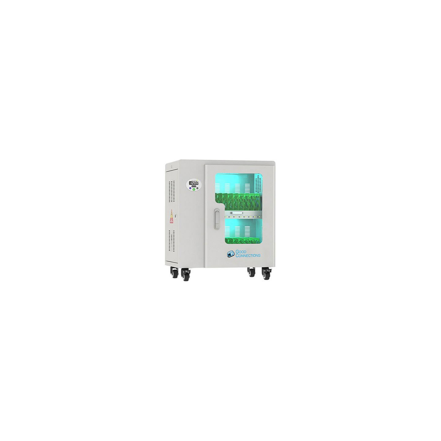 GoodConnections ANTARES PRO T20C Tablet-Ladewagen bis 11' USB-C 30W Port PD3.0 UVC-Desinfektion Grau