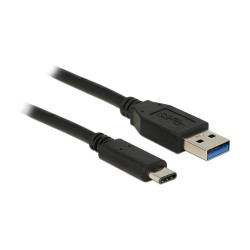 USB3.1 USB Typ-A Stecker to USB Type-CTM Stecker 1.0 m schwarz Delock — Buy in Cyprus with Fast Delivery