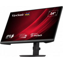 ViewSonic VG2408A-MHD - 24in FHD (1920x1080) IPS 100Hz Monitor, 5ms, HDMI/VGA/DP, Built-in Speakers, Black
