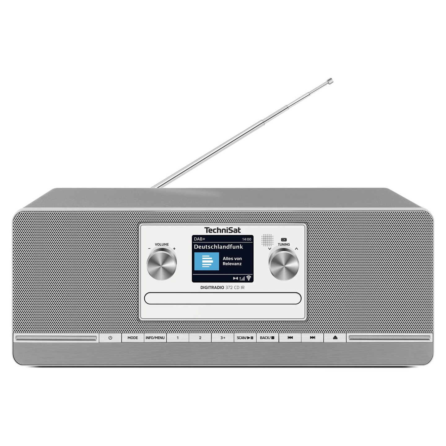 Technisat DigatRadio 372 CD IR silber — Buy in Cyprus with Fast Delivery