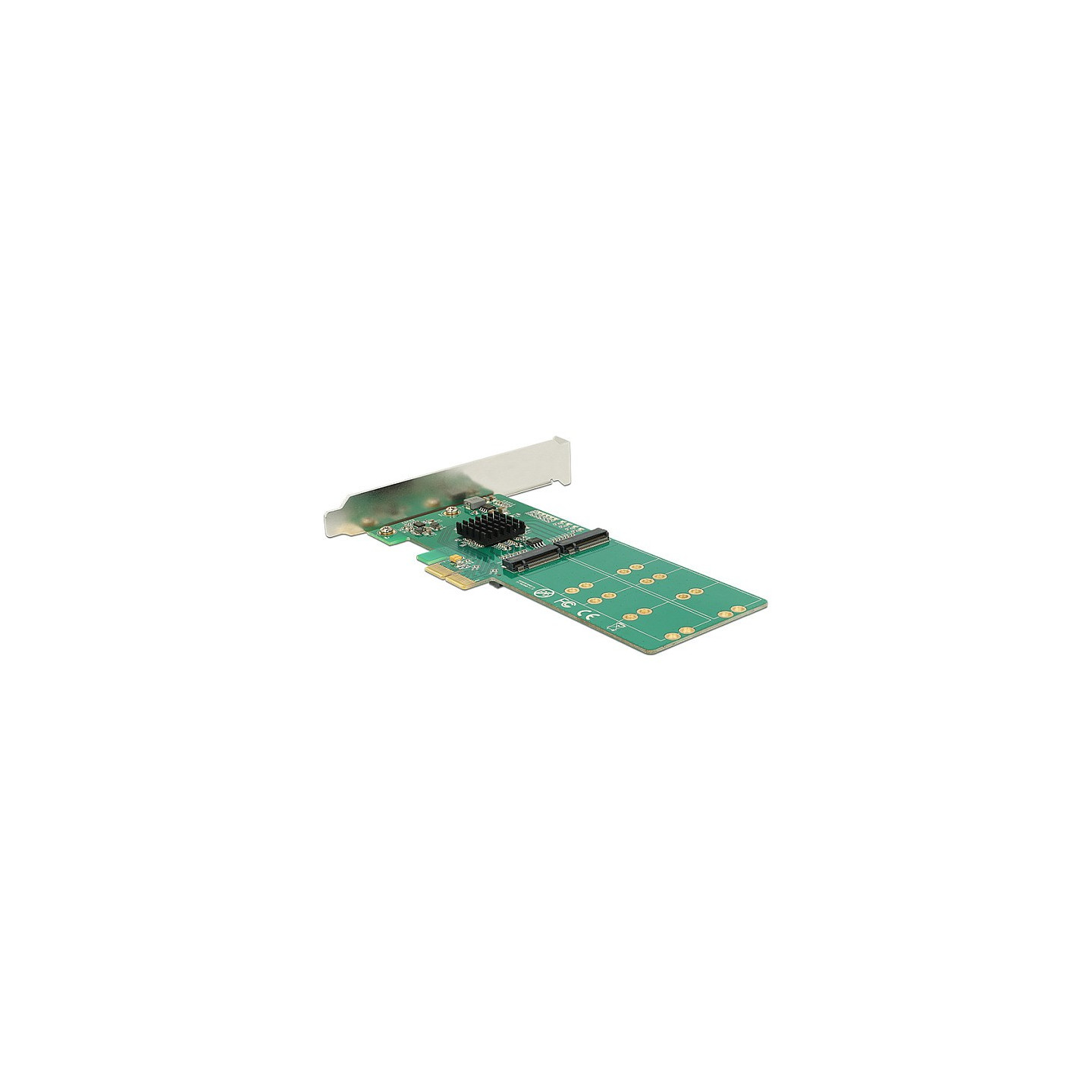PCI Express x2 Karte to 4 x intern M.2 Key B - Low Profile Formfaktor — Buy in Cyprus with Fast Delivery