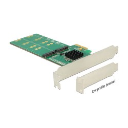 PCI Express x2 Karte to 4 x intern M.2 Key B - Low Profile Formfaktor — Buy in Cyprus with Fast Delivery