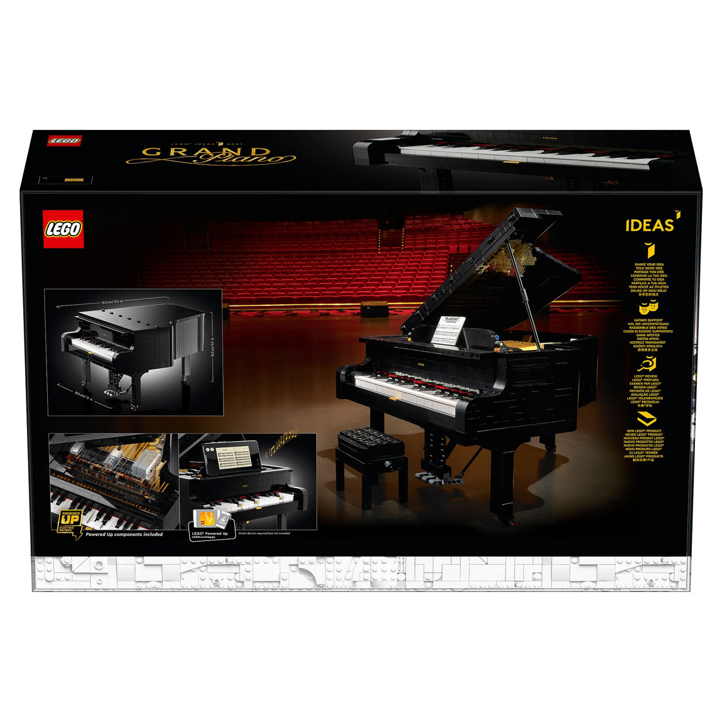 LEGO Ideas - Konzertflügel — Buy in Cyprus with Fast Delivery