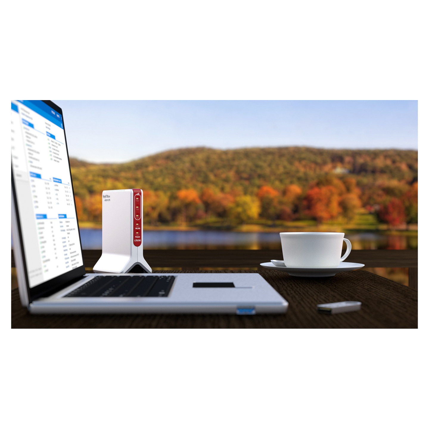 AVM FRITZ!Box 6820 LTE - Wireless Router - WWAN - 802.11b g n - Desktop — Buy in Cyprus with Fast Delivery