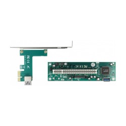 Delock Riser Karte PCI Express x1 zu 1 x PCI 32 Bit Slot mit 60 cm Kabel — Buy in Cyprus with Fast Delivery