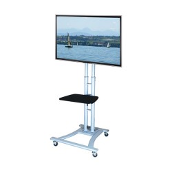 VALUE LCD- TV-Rollstnder. 27-60 Zoll. bis 50 kg. silberfarben — Buy in Cyprus with Fast Delivery