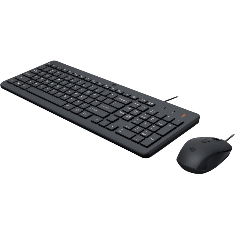 Buy HP 150 Wired Keyboard & Mouse Combo - USB Full-Size Membrane Keyboard, 1600 ... in Cyprus, Nicosia, Limassol, Larnaka, Pafos