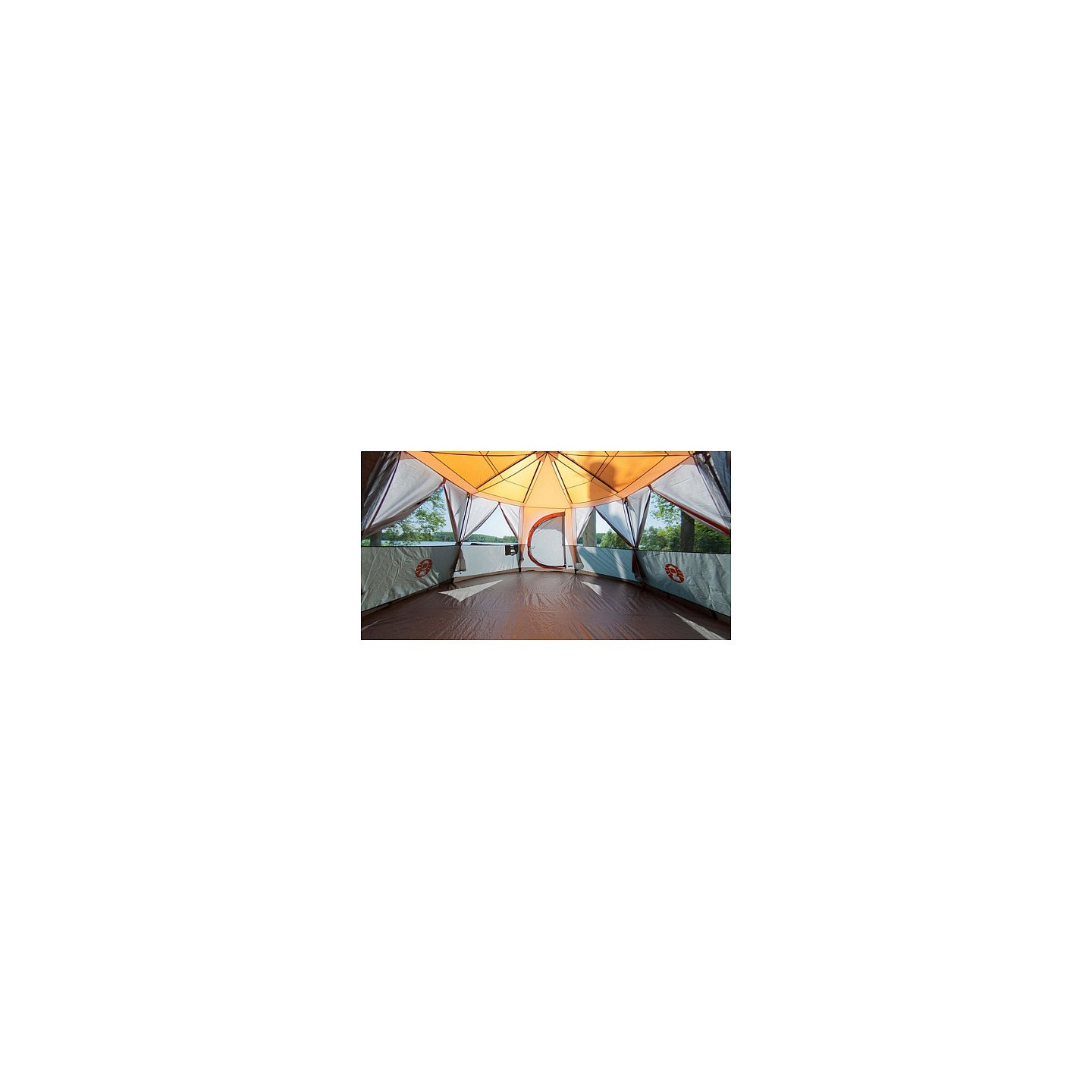 Coleman Kuppelzelt Octagon 8 Orange (orange grau) — Buy in Cyprus with Fast Delivery