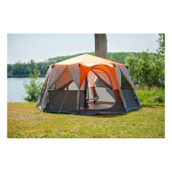 Coleman Kuppelzelt Octagon 8 Orange (orange grau) — Buy in Cyprus with Fast Delivery