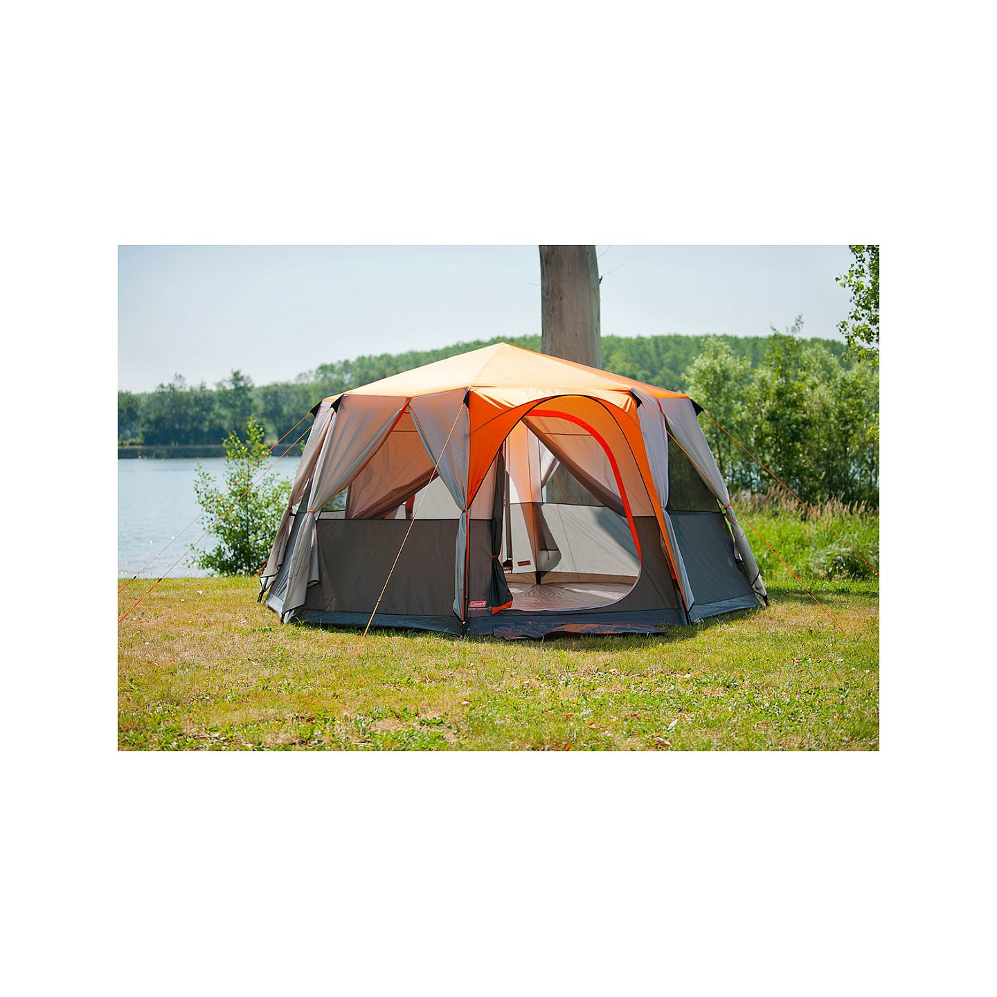 Coleman Kuppelzelt Octagon 8 Orange (orange grau) — Buy in Cyprus with Fast Delivery