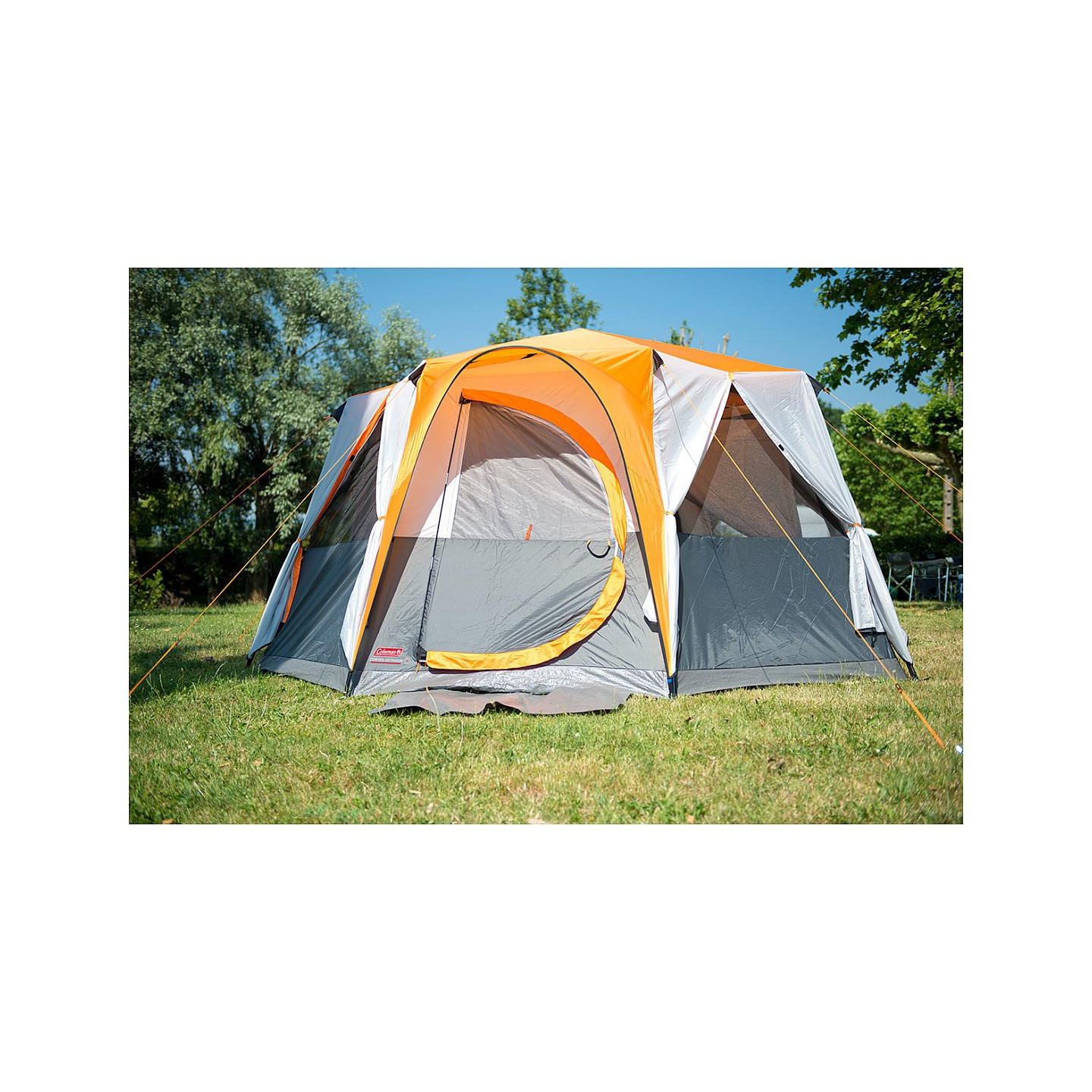Coleman Kuppelzelt Octagon 8 Orange (orange grau) — Buy in Cyprus with Fast Delivery