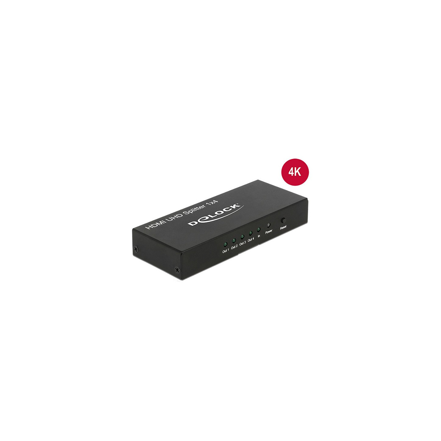 Adapter DeLock HDMI Splitter 1x-in 4x-out — Buy in Cyprus with Fast Delivery